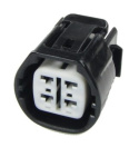 4 pin connector - Female - QCB-C4-0049-B QSP Products