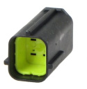 4 pin connector - Male - QCB-C4-0052-A QSP Products