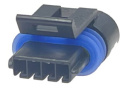4 pin connector - Female - QCB-C4-0073-B QSP Products