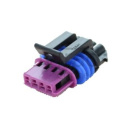 4 pin connector - Female - QCB-C4-0083-B QSP Products