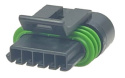 5 pin connector - Female - QCB-C5-0021-B QSP Products