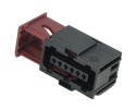 6 pin connector - Female - QCB-C6-0004-B QSP Products