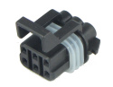 6 pin connector - Female - QCB-C6-0041-B QSP Products