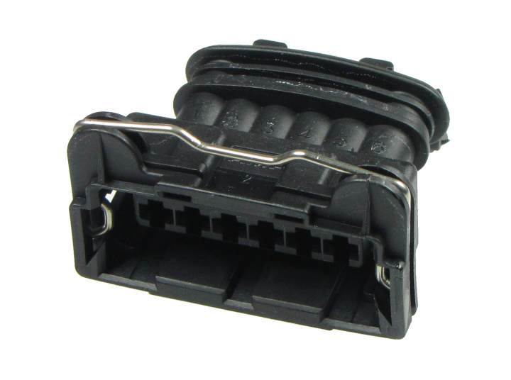 6 pin connector - Female - QCB-C6-0043-B QSP Products in the group Universal products at DDESIGN Scandinavia AB (QCB-C6-0043-B)