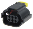 6 pin connector - Female - QCB-C6-0048-B QSP Products