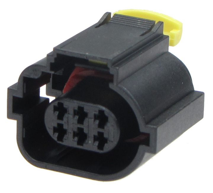 6 pin connector - Female - QCB-C6-0048-B QSP Products in the group Universal products at DDESIGN Scandinavia AB (QCB-C6-0048-B)