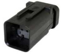 6 pin connector - Male - QCB-C6-0051-A QSP Products