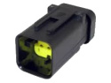6 pin connector - Male - QCB-C6-0057-A QSP Products