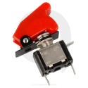 Toggle switch - on/off - LED Red - Aircraft switch