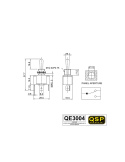 Toggle switch - on/off/momentary on