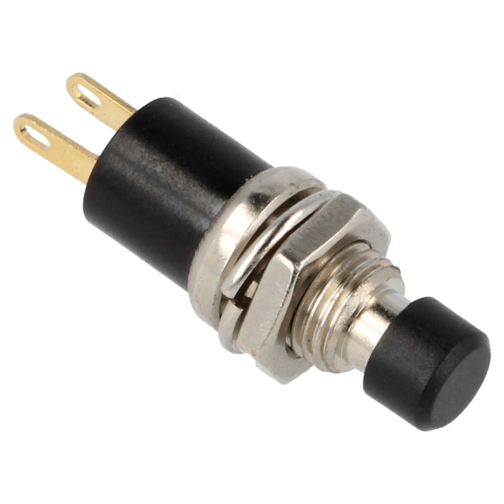Push button small - Black - 12V/1A in the group Tuning / Electronics / Switches & Pushbuttons at DDESIGN Scandinavia AB (QE3007)