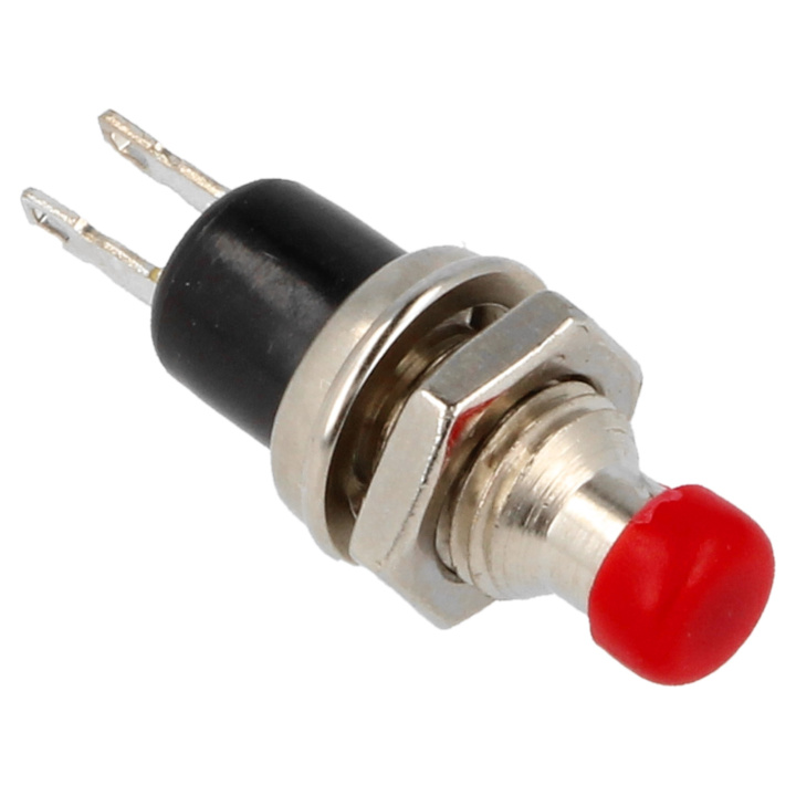 Push button small - Red - 12V/1A in the group Tuning / Electronics / Switches & Pushbuttons at DDESIGN Scandinavia AB (QE3008)
