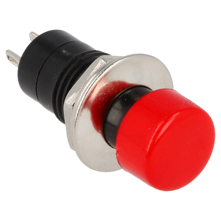 Push button - Red - 12V/1A in the group Tuning / Electronics / Switches & Pushbuttons at DDESIGN Scandinavia AB (QE3010)