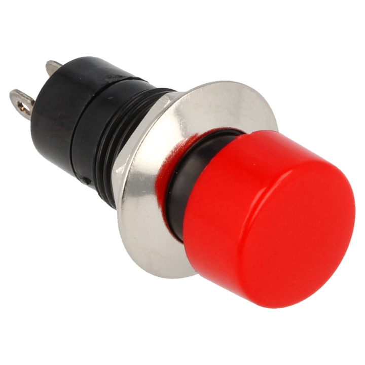 Push button - Red - 12V/3A in the group Tuning / Electronics / Switches & Pushbuttons at DDESIGN Scandinavia AB (QE3011)