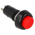 Push button - Red - 12V/3A