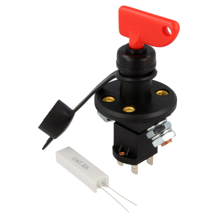 QSP 6-pole Battery switch (FIA) incl. relay in the group Tuning / Electronics / Main breaker switch at DDESIGN Scandinavia AB (QE6014)