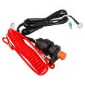 QSP emergency cut-off switch safety wire 12V