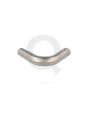 Stainless steel exhaust bend - 90° - 63.5 mm