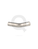 Stainless steel exhaust bend - 30° - 76 mm