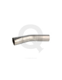 Stainless steel exhaust bend - 30° - 76 mm