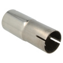 Stainless steel exhaust straight reduction 45 mm - 51 mm