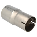 Stainless steel exhaust straight reducer 63 mm - 76 mm