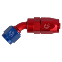 hose adapter lightweight straight 45° AN16 QSP Products