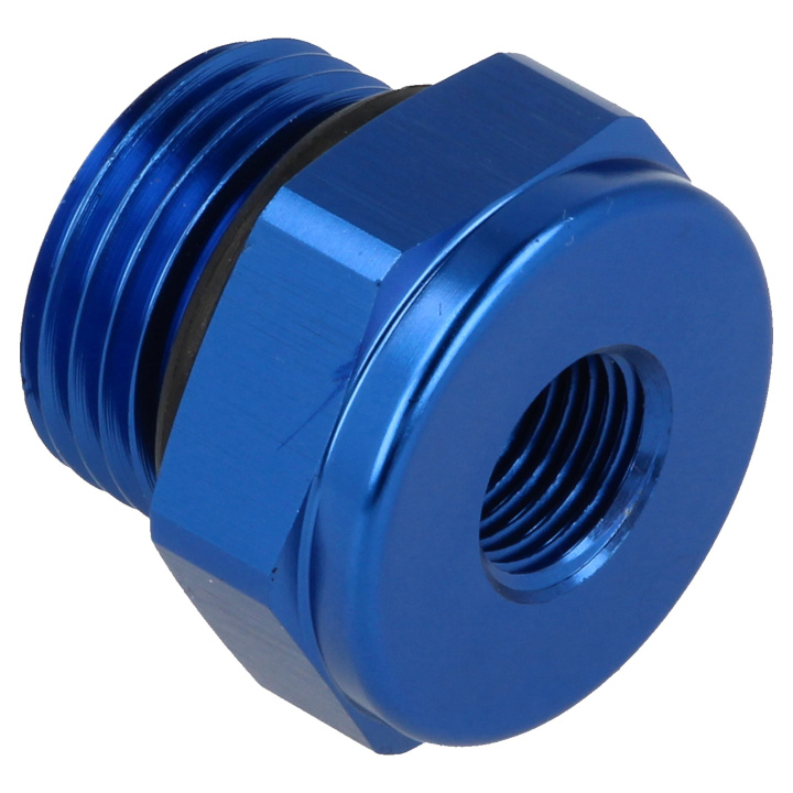 aluminum blind plug AN8 with O-ring 1/8 NPT QSP Products in the group Universal products at DDESIGN Scandinavia AB (QG801-08-18NPT)