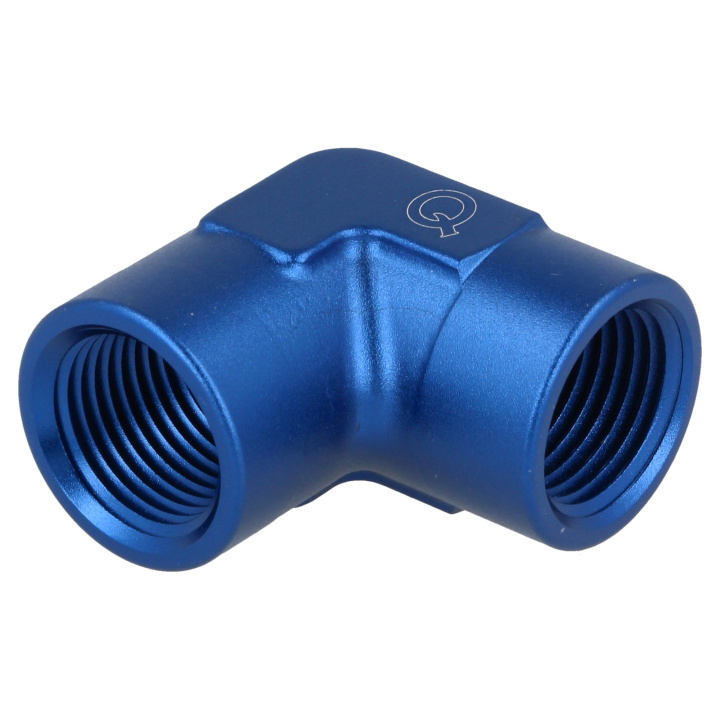 aluminum coupling piece 90° female 1/8 NPT QSP Products in the group Universal products at DDESIGN Scandinavia AB (QG852-18NPT)