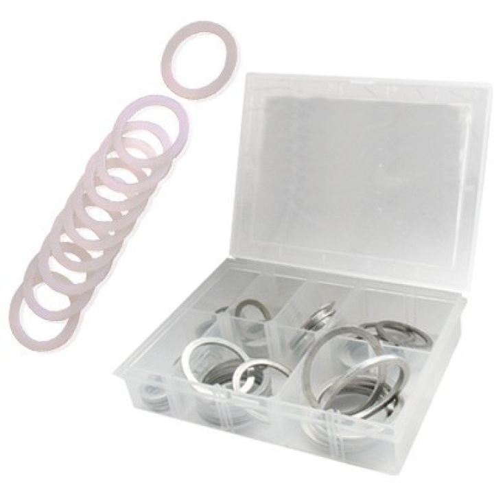 QSP assortment box Teflon rings in the group Tuning / AN-Couplings / Accessories for AN & hose / Sealing Rings at DDESIGN Scandinavia AB (QGBOX-TFL)