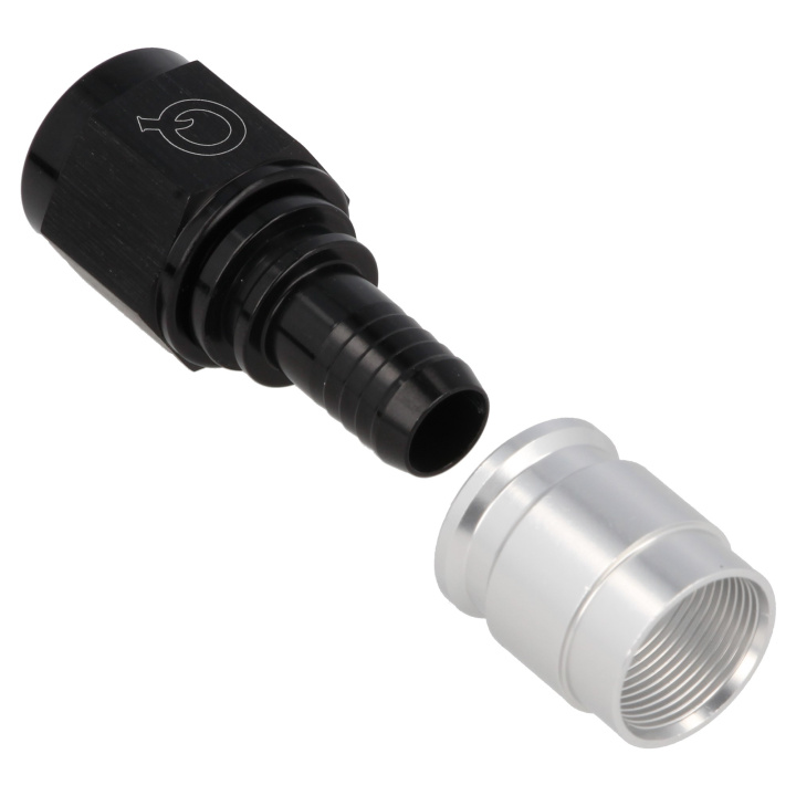 shrink hose adapter PTFE straight AN6 QSP Products in the group Universal products at DDESIGN Scandinavia AB (QGCR-6000-06)