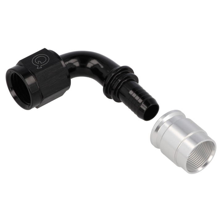 shrink hose adapter PTFE 90° AN10 QSP Products in the group Universal products at DDESIGN Scandinavia AB (QGCR-6090-10)