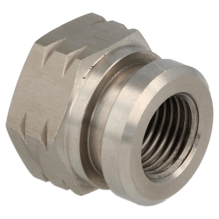 brake locator stainless steel 17 mm hex M10 x 1.0 mm QSP Products in the group Brakes / Brake parts / Stainless Steel Press Fitting at DDESIGN Scandinavia AB (QGCR-7020-SS)