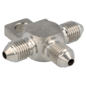 QSP stainless steel T-piece male AN3 - AN3 - AN3