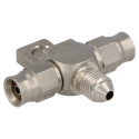 QSP stainless steel T-piece male 3/8UNF - AN3 - AN3