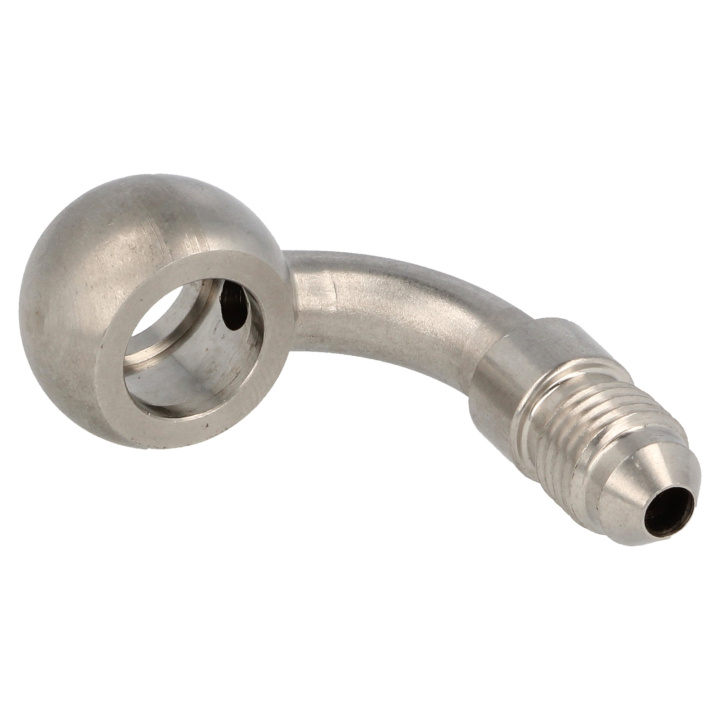 QSP stainless steel banjo eye 90° male AN3 in the group Brakes / Brake parts / Banjo Eye at DDESIGN Scandinavia AB (QGS-5990-03-12)