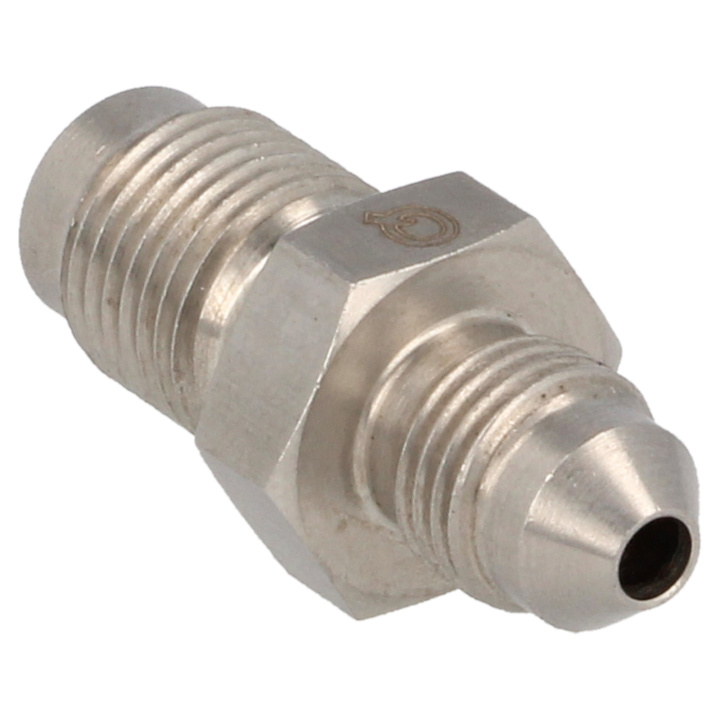 QSP stainless steel adapter male / male AN3 - 7/16 - 24 concave in the group Brakes / Brake parts / Adapter at DDESIGN Scandinavia AB (QGS-AD150)
