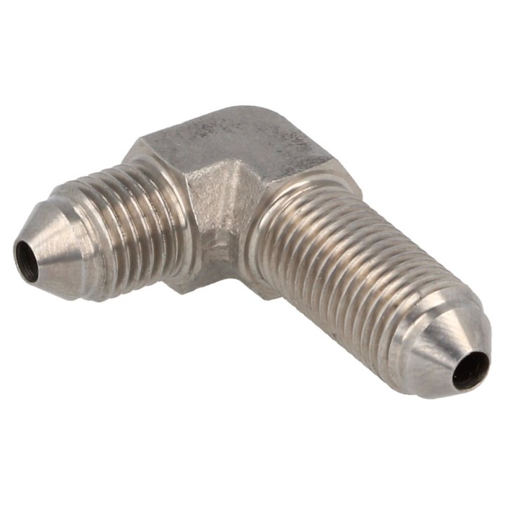 QSP stainless steel bulkhead 90° AN3 in the group Brakes / Brake parts / Bulkhead Fitting at DDESIGN Scandinavia AB (QGS-PP0390)