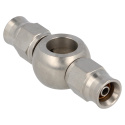 QSP stainless steel banjo eye straight double AN3 - 10.2 mm