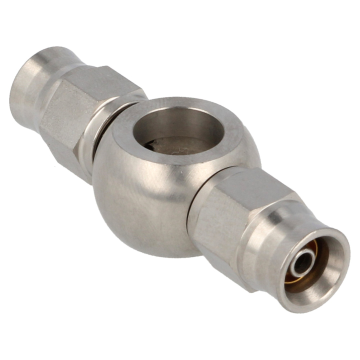 QSP stainless steel banjo eye straight double AN3 - 10.2 mm in the group Brakes / Brake parts / Banjo Eye at DDESIGN Scandinavia AB (QGS-RO3D)