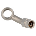 QSP stainless steel banjo eye 45° AN3 - 10.2 mm