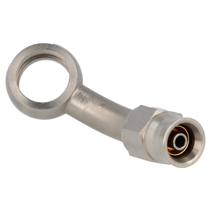 QSP stainless steel banjo eye 45° AN3 - 10.2 mm in the group Brakes / Brake parts / Banjo Eye at DDESIGN Scandinavia AB (QGS-RO453)