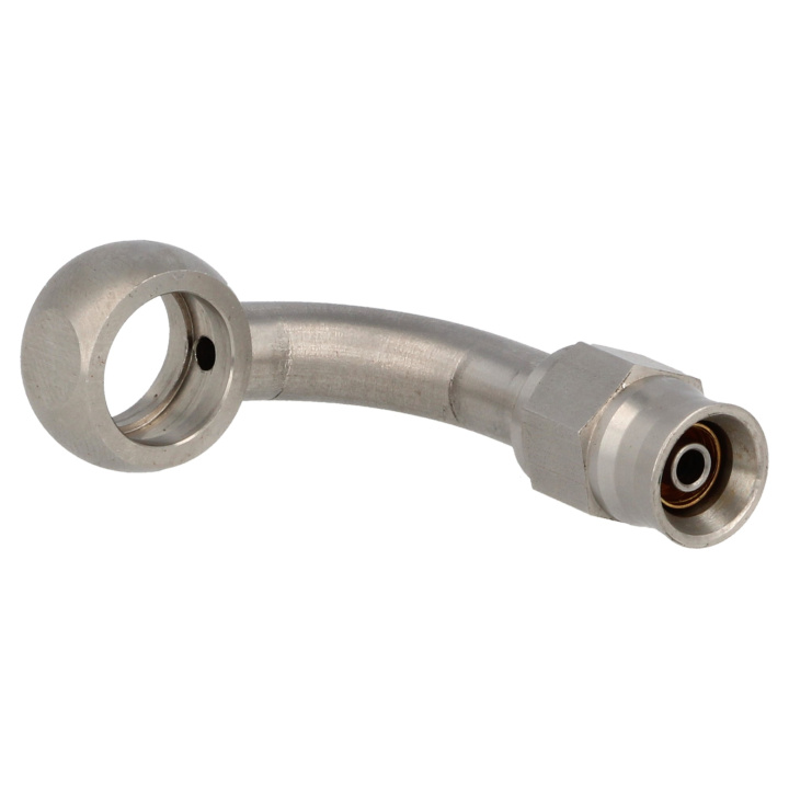 QSP stainless steel banjo eye 90° AN3 - 11.2 mm in the group Brakes / Brake parts / Banjo Eye at DDESIGN Scandinavia AB (QGS-RO90304)