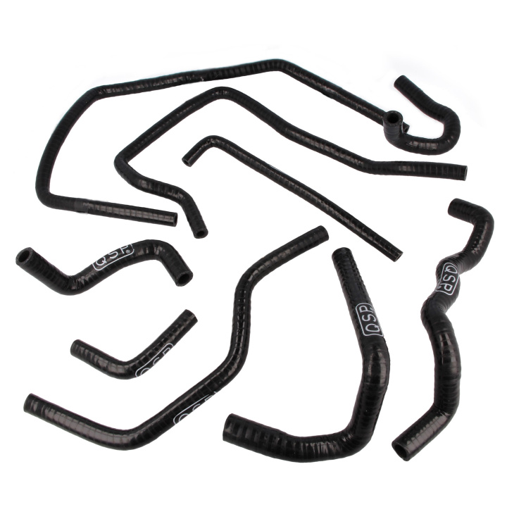 QSP heating hose set - Subaru GD\'01-on - Black in the group Select car model / Subaru / Impreza inkl. WRX - STI 00-07 / Tuning / Radiator & Hoses at DDESIGN Scandinavia AB (QHSUC135CZ)
