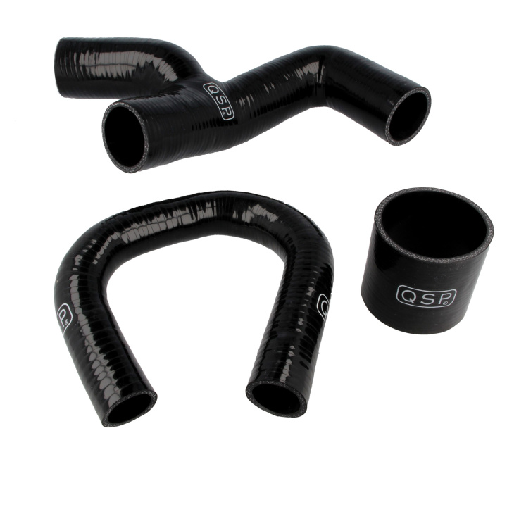 QSP turbo hose set - Subaru GC8 \'97-\'00 - Black in the group Select car model / Subaru / Impreza inkl. WRX - STI 92-00 / Tuning / Intercooler & Pipes at DDESIGN Scandinavia AB (QHSUT-143Z)