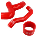 QSP turbo hose set - Subaru GD \'01 -\'04 - Red