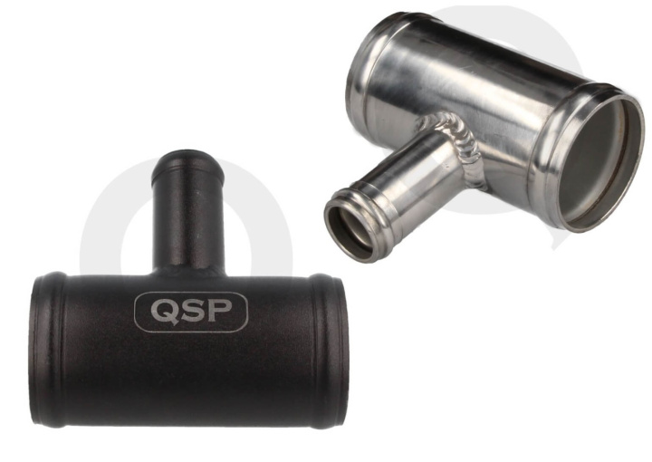 Aluminum Joint with Connection 25mm QSP Products in the group Universal products at DDESIGN Scandinavia AB (QHTST-BLK)