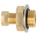 sump plug adapter - M16 x 1.5 male - 1/8 NPT female QSP Products