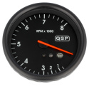 Tachometer - 0-8000 RPM - Rev + Recall QSP Products