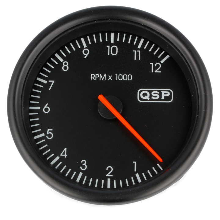 Tachometer - 0-12000 RPM QSP Products in the group Universal products at DDESIGN Scandinavia AB (QMO-TACHO-12)